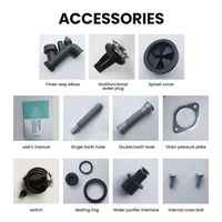 MIUI rozdrabniacz odpadów spożywczych, stal nierdzewna zgniatarka śmieci, ostrze darmo Super ścierne maszynka do mielenia żywności 6